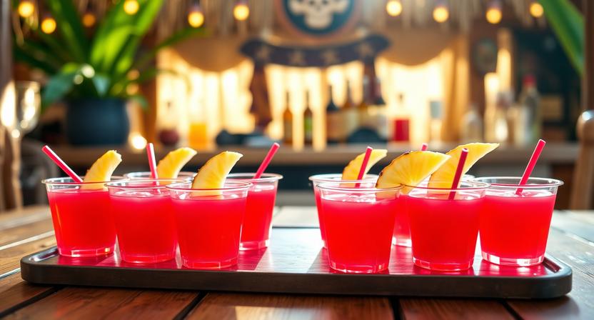 Rum Runner Jello Shots