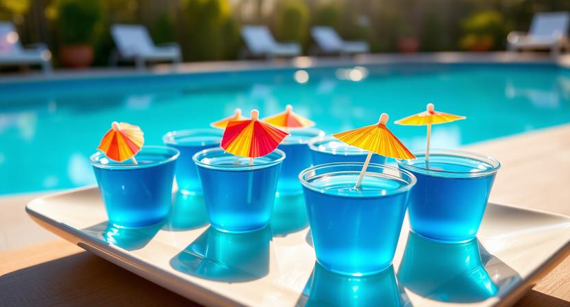 Tropic Thunder Jello Shots
