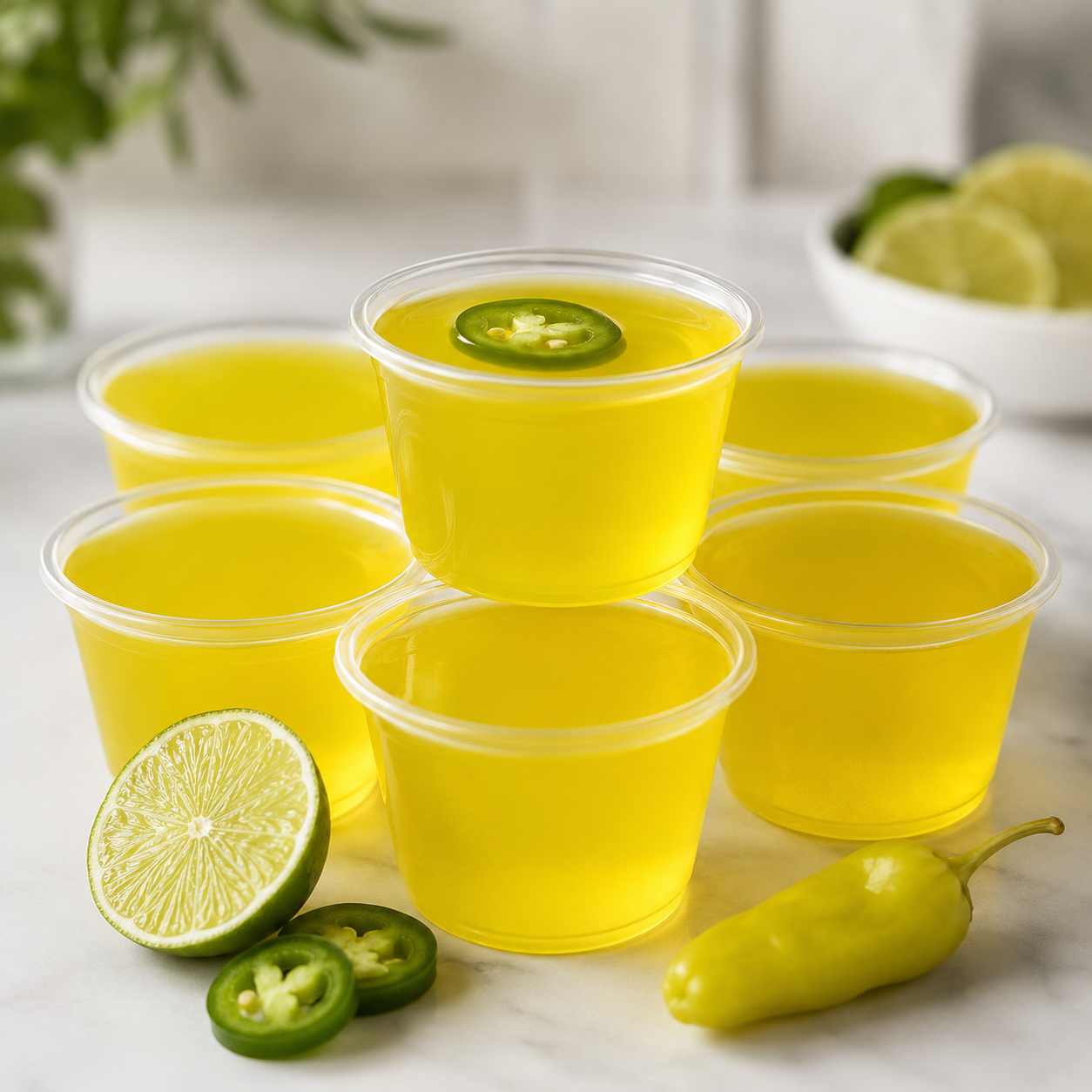 Peppertini Jello Shots