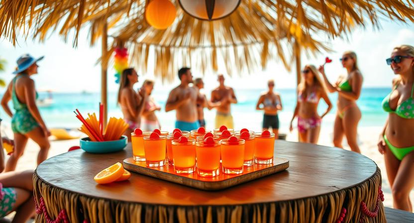 Sex on the Beach Jello Shots