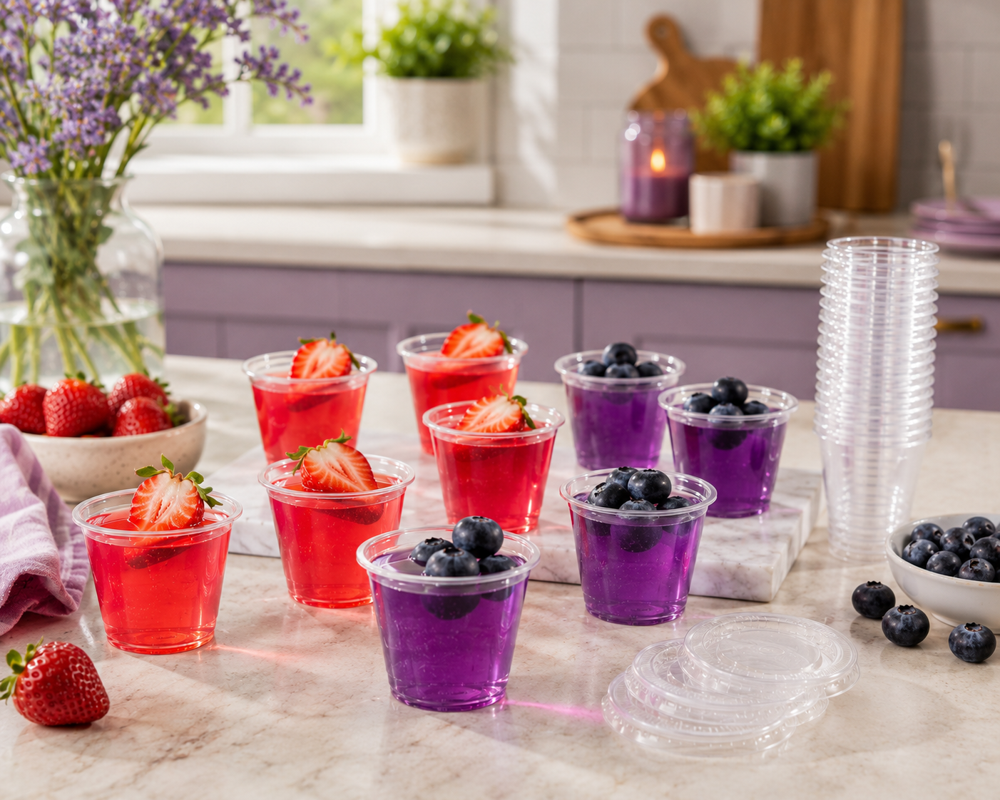 2oz. Plastic Shot Cups (50 Pack)