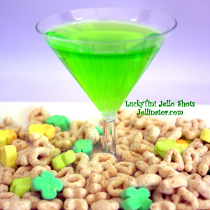 LuckyTini Jello Shots - Jellinator.com